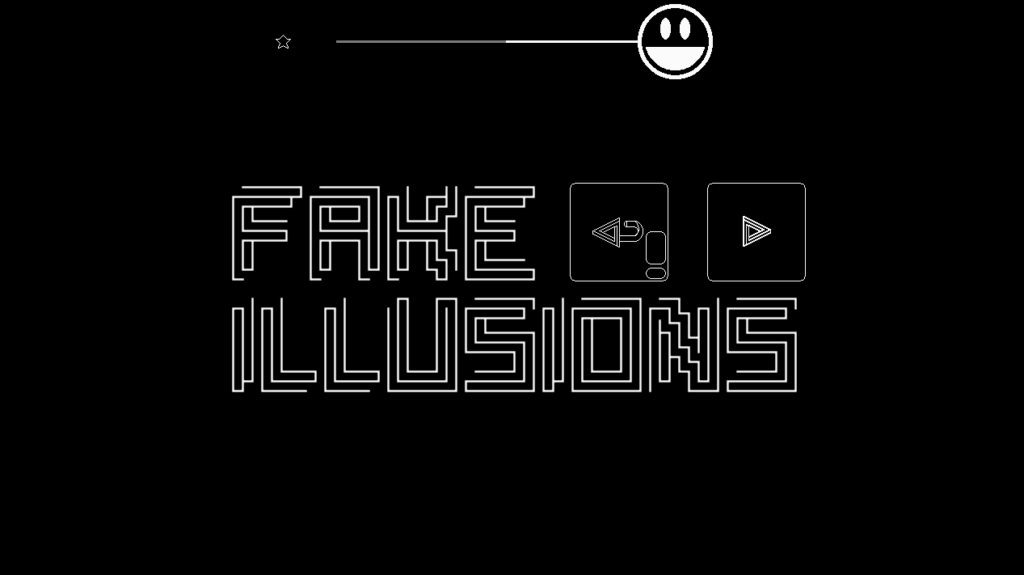 Fake Illusions intermission screen.